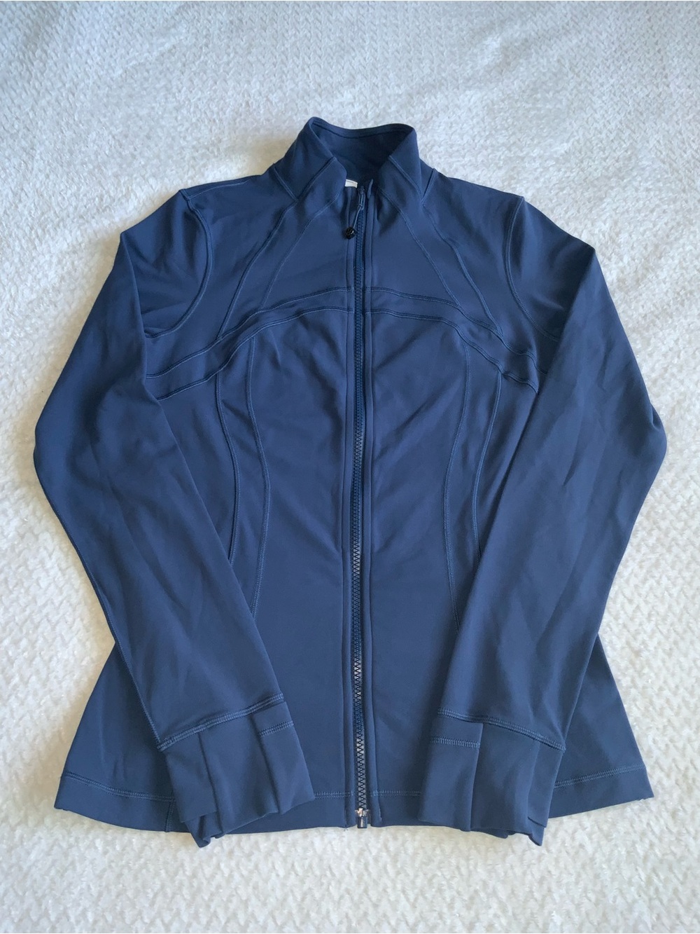 Lululemon Navy Full-Zip Athletic Jacket - Picture 2 of 8